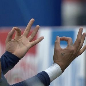 Neymar copies Erling Haaland's celebration after scoring against Borussia Dortmund