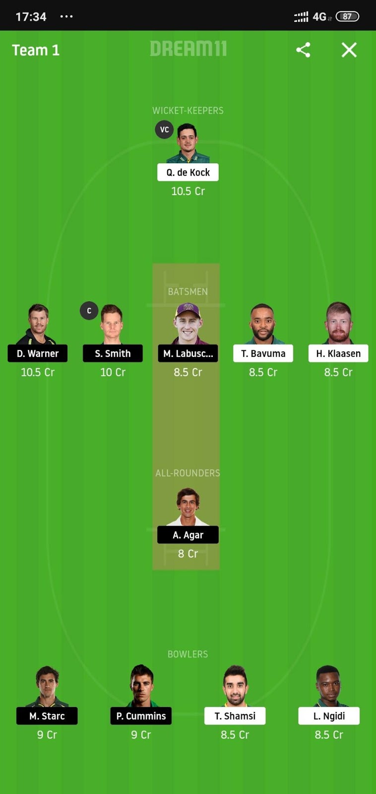 SA vs AUS Dream11 Prediction : South Africa vs Australia Best Dream 11 Team for 2nd ODI Match
