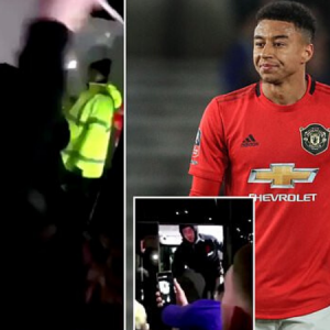 Video footage of Man Utd fans abusing Jesse Lingard goes viral.