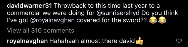 Virat Kohli reacts amusingly on David Warner attempting Ravindra Jadeja's 'sword celebration'