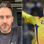 WATCH: CSK's Faf du Plessis reveals MS Dhoni-related Best IPL memory