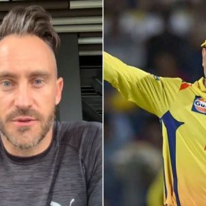 WATCH: CSK's Faf du Plessis reveals MS Dhoni-related Best IPL memory