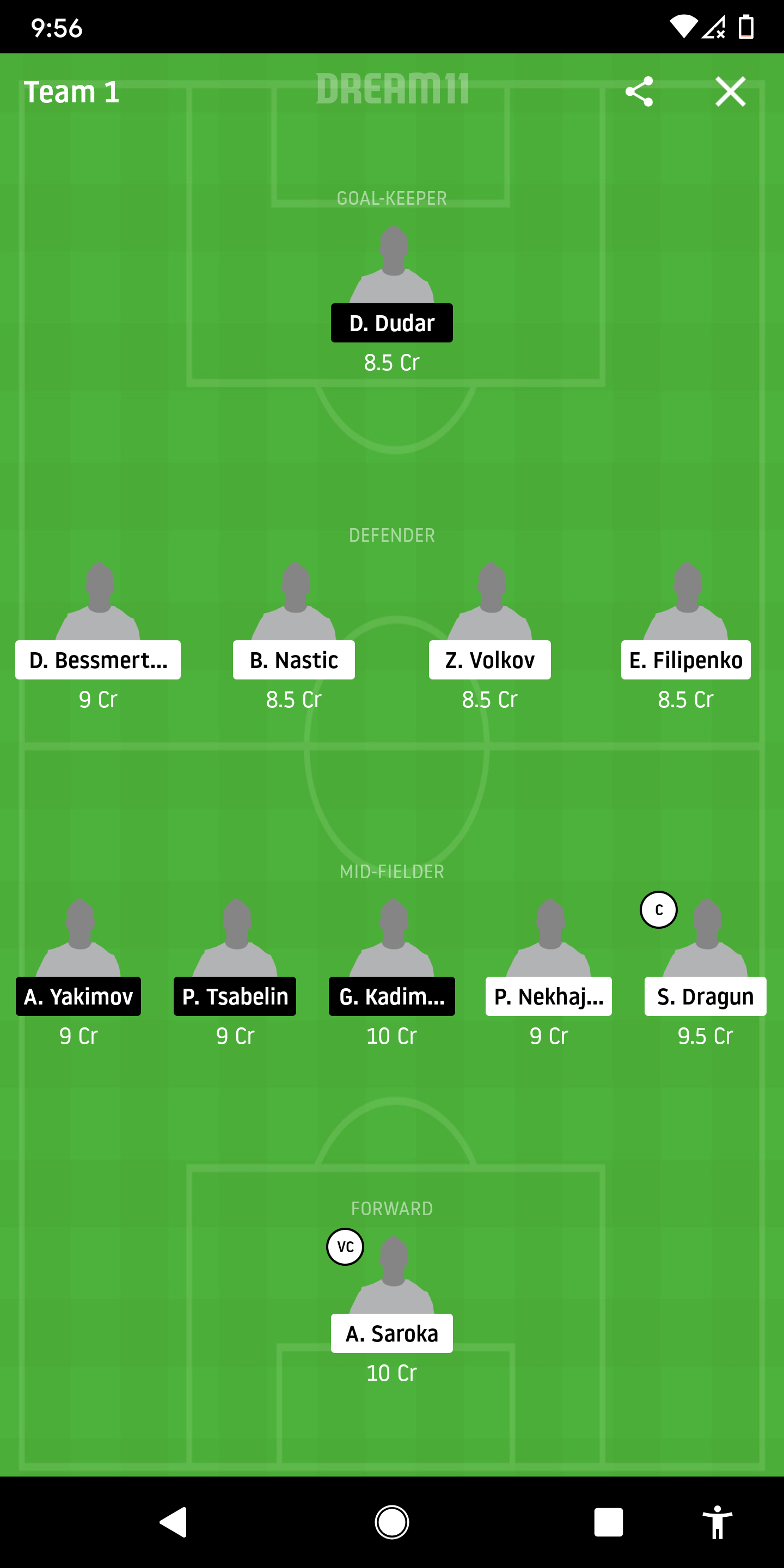 BTE Vs NEM Dream11