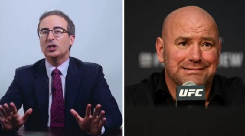 John Oliver tears into Dana White for trademarking ‘UFSea’