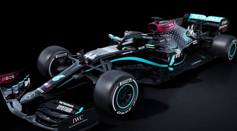 Mercedes f1 new livery