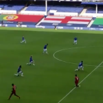 Sadio Mane forgets to take a knee