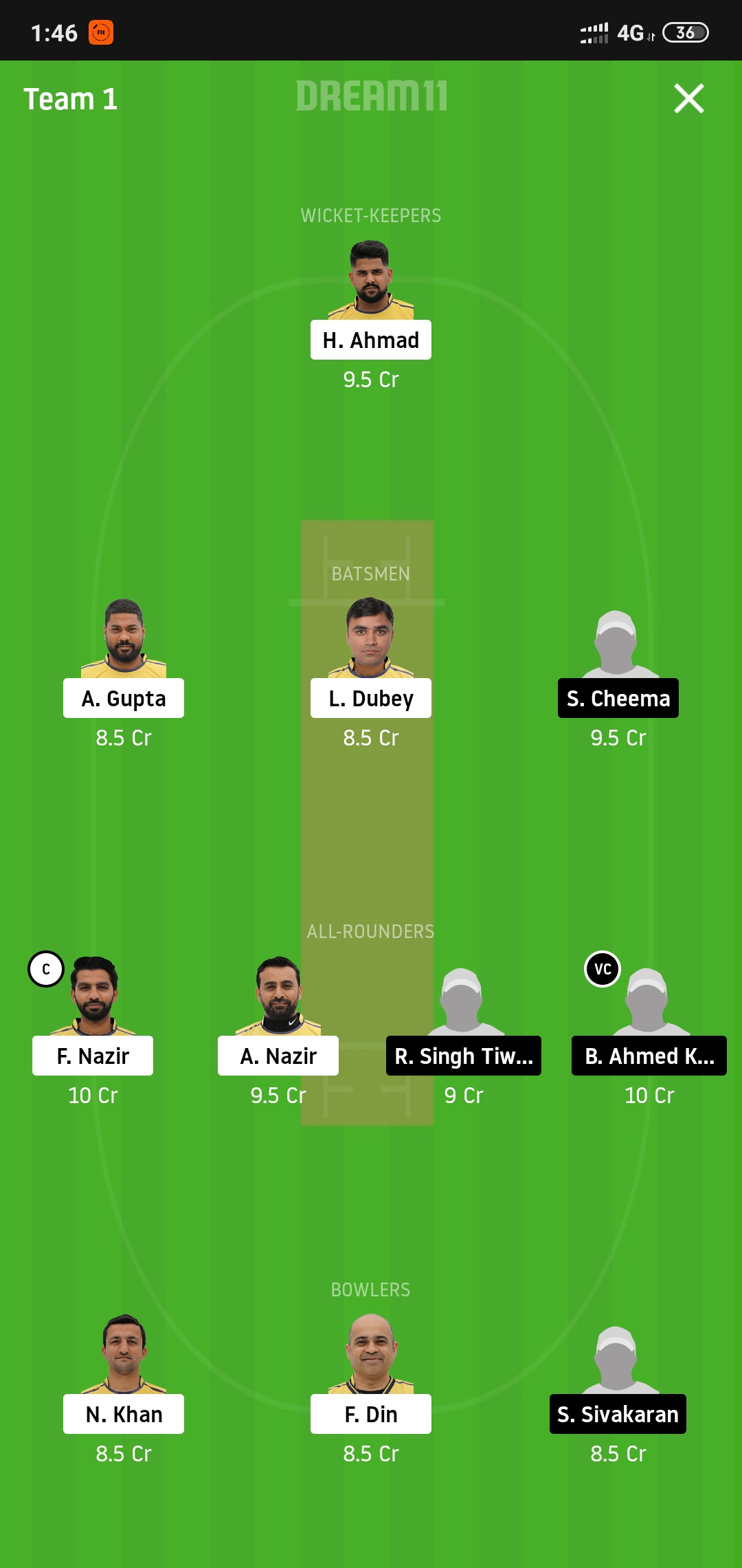 ZNCC vs WICC Dream11