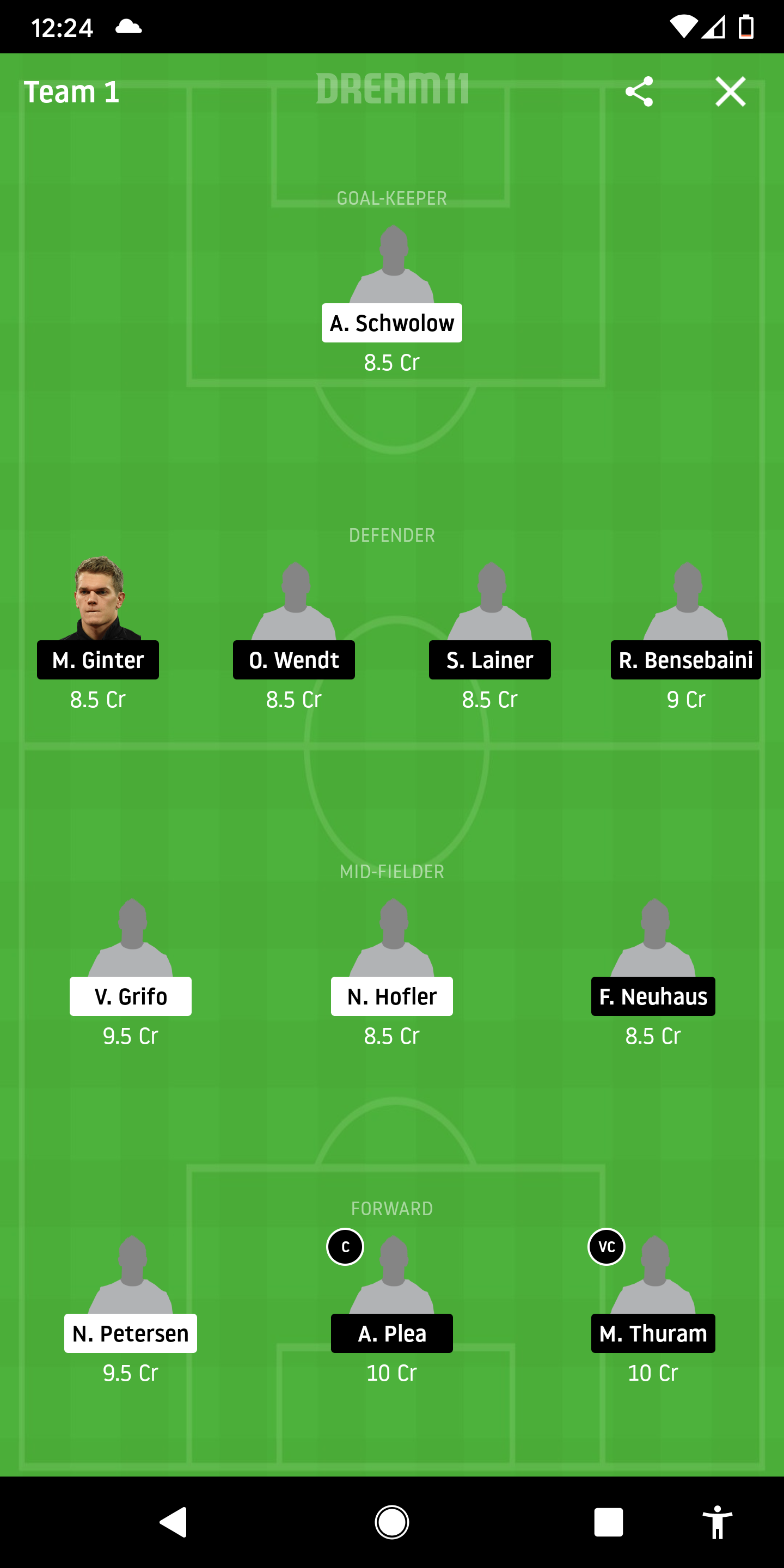 FRB Vs MOB Dream11