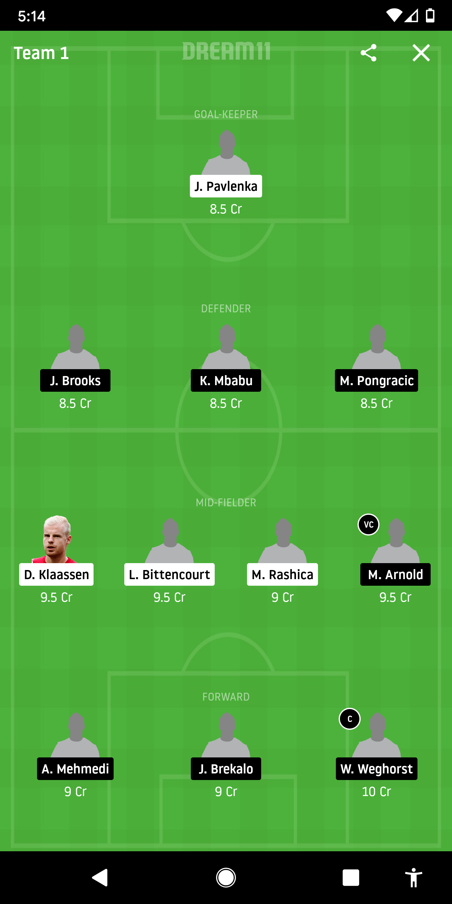 WBN Vs WOL Dream11