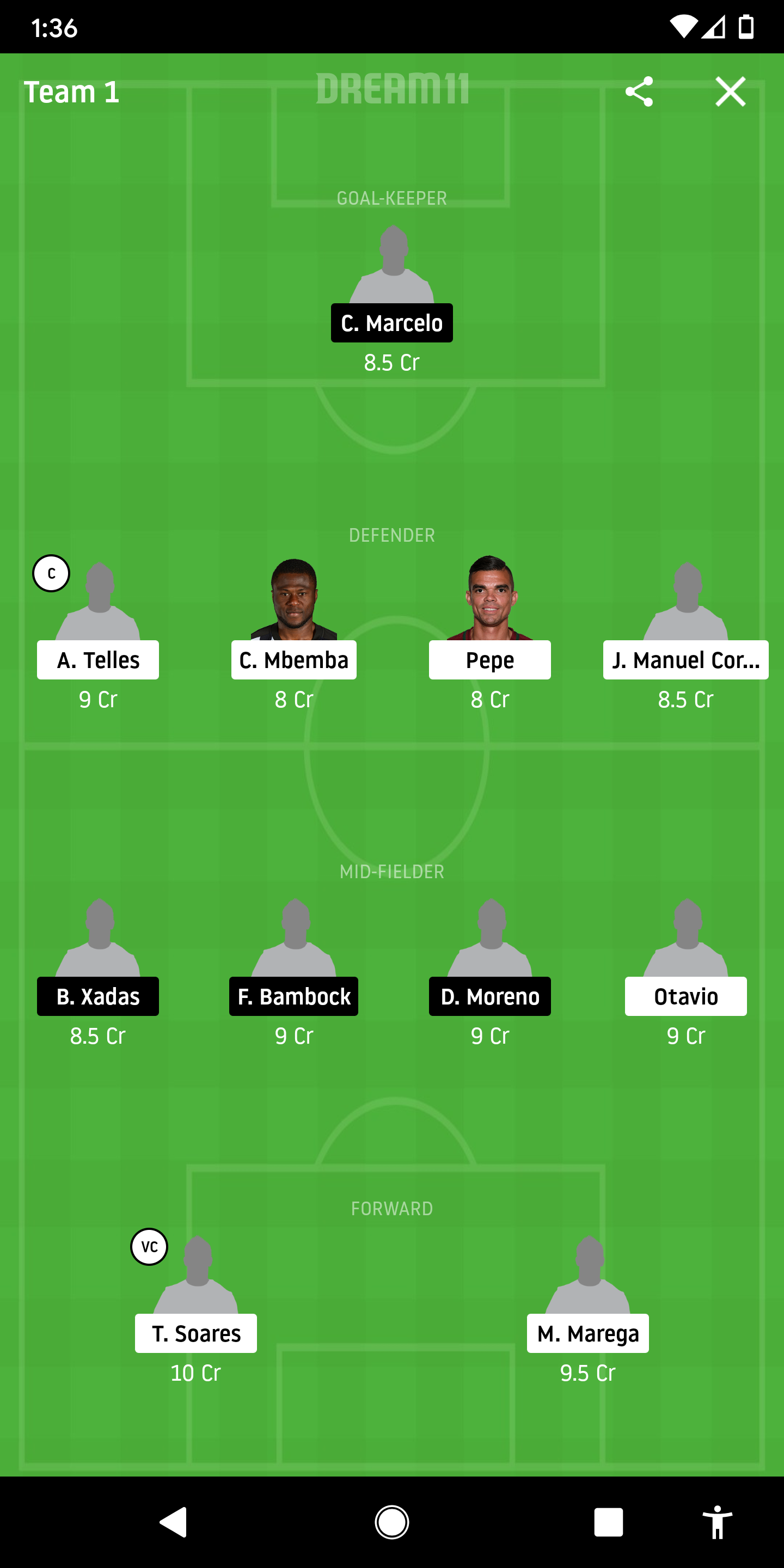 POT Vs MRT Dream11