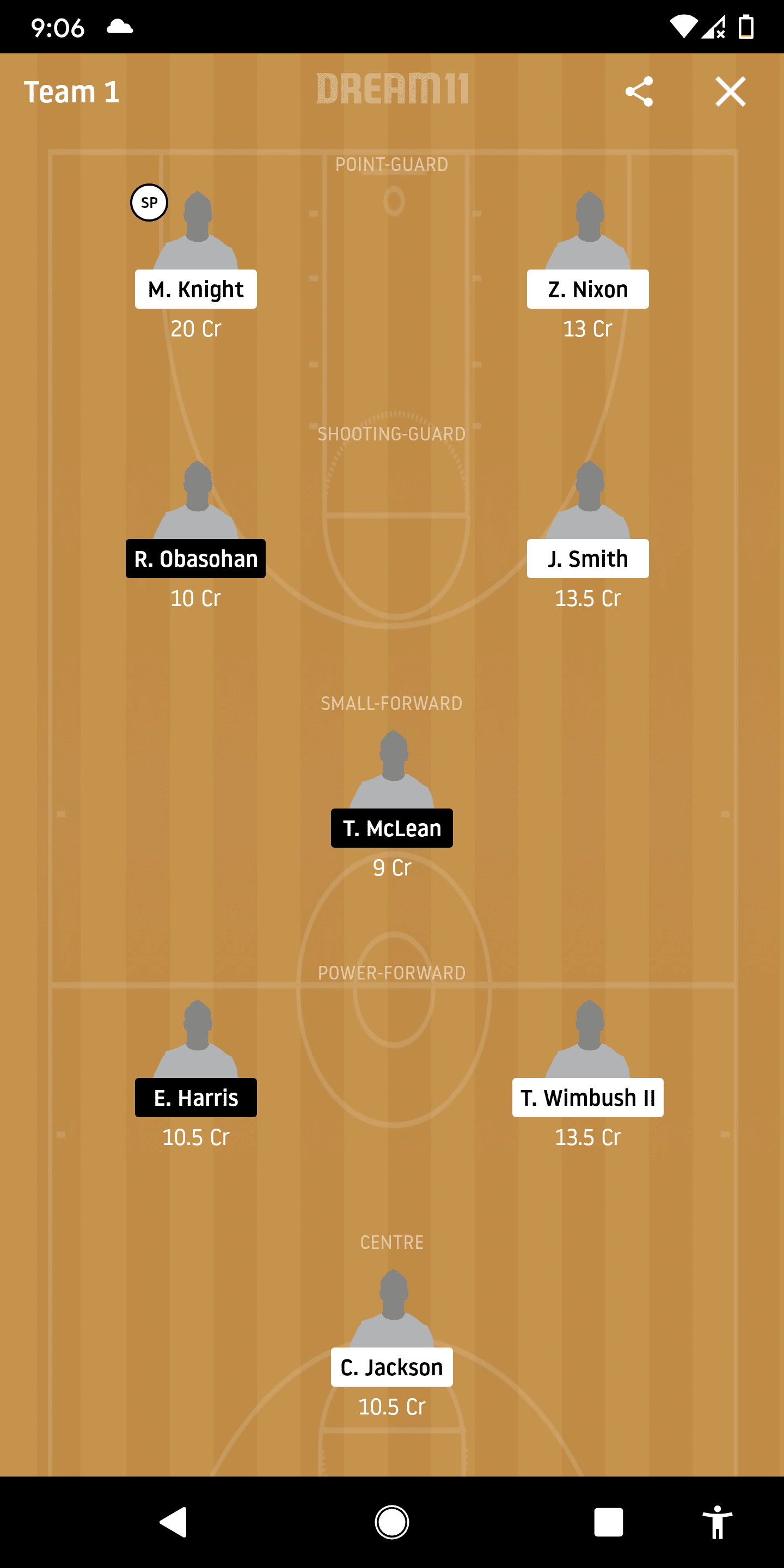 RL Vs BBG Dream11