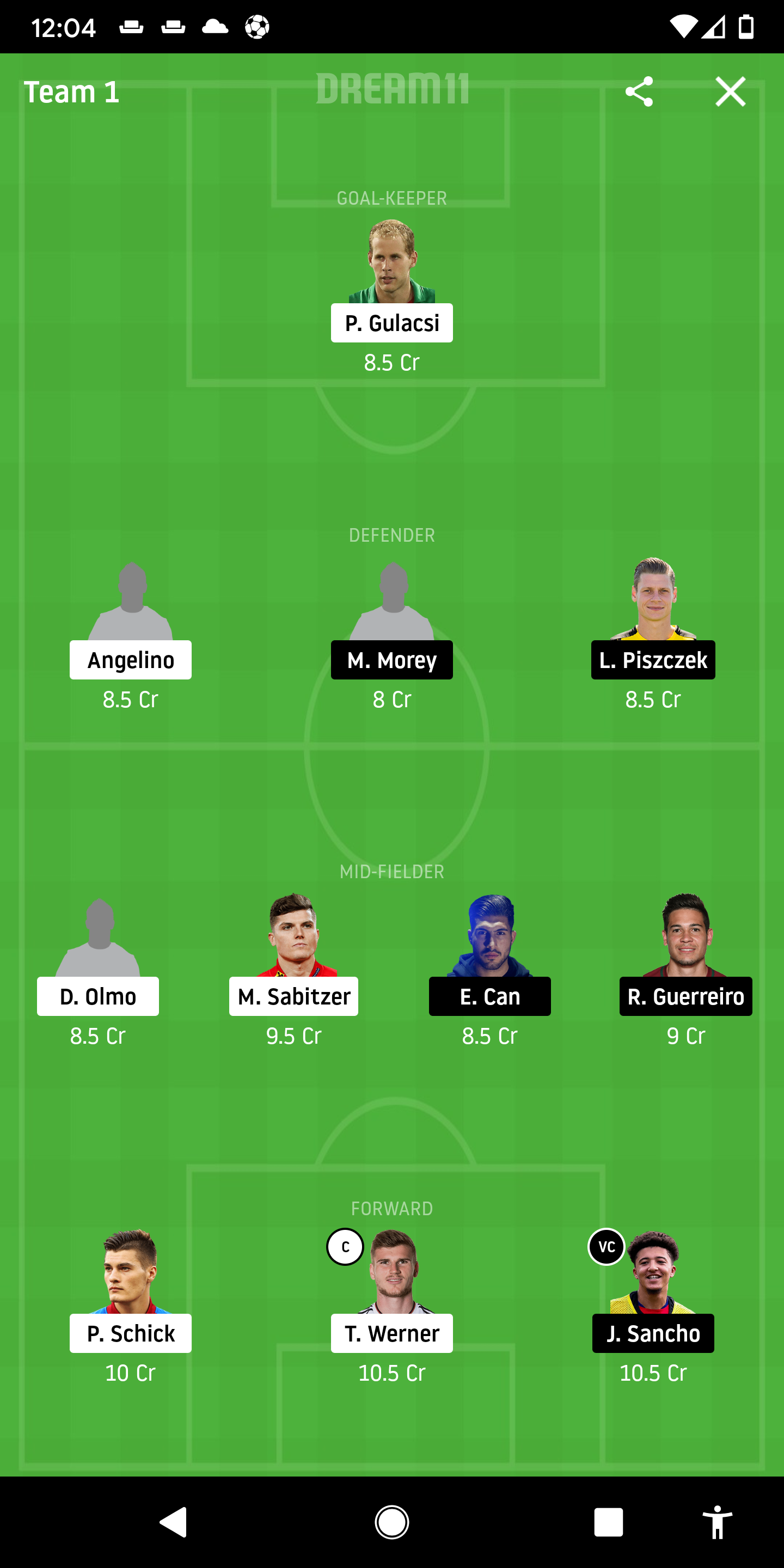 LEP Vs DOR Dream11 