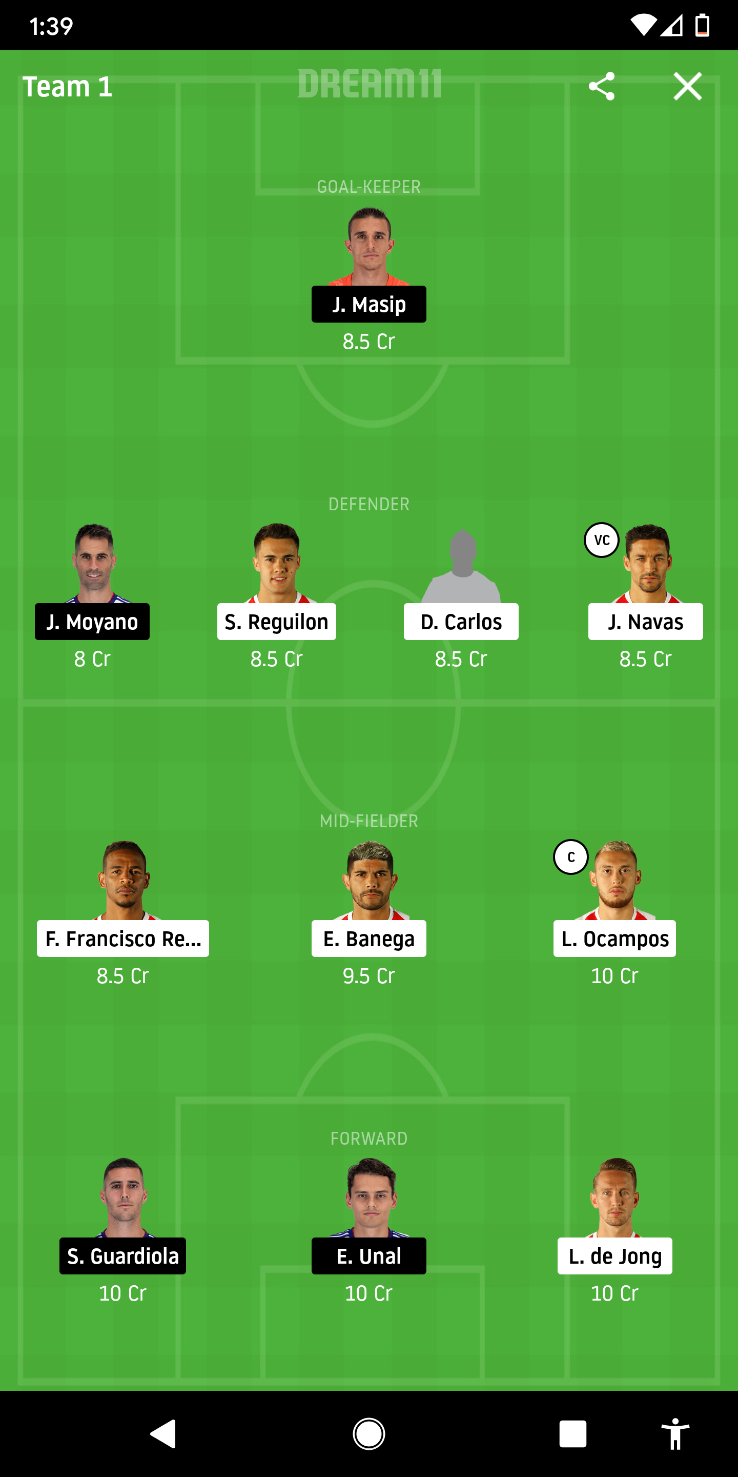 SEV Vs VLD Dream11