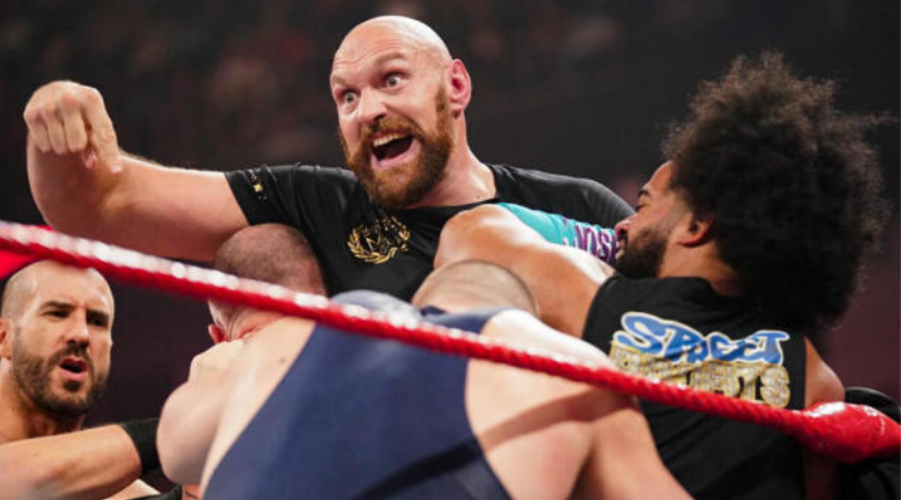Tyson Fury back in the WWE?