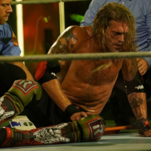 WWE Superstar Edge proves his injury is not a work with graphic pictures