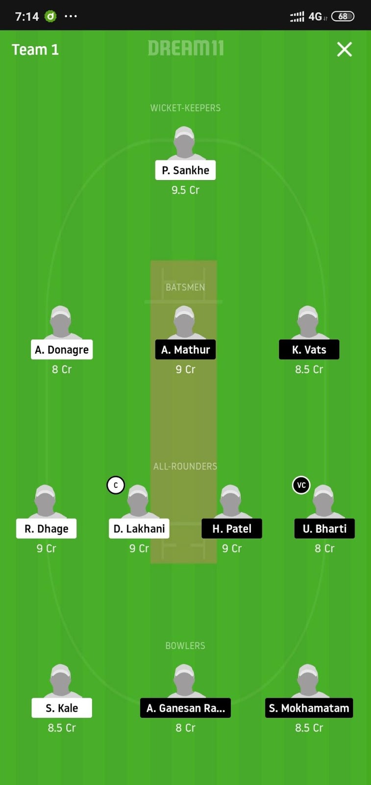 SMI vs STO Dream11