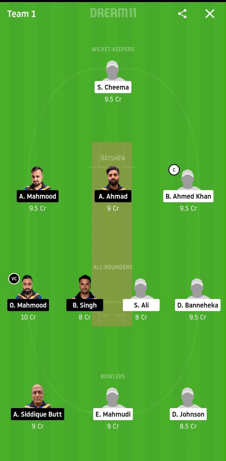 WICC vs POCC Dream11