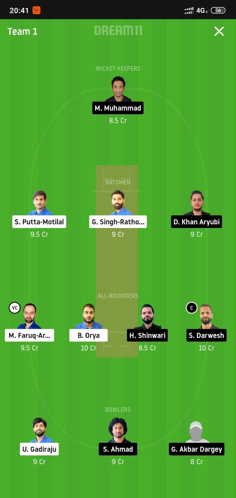 MTV vs SCE Dream11