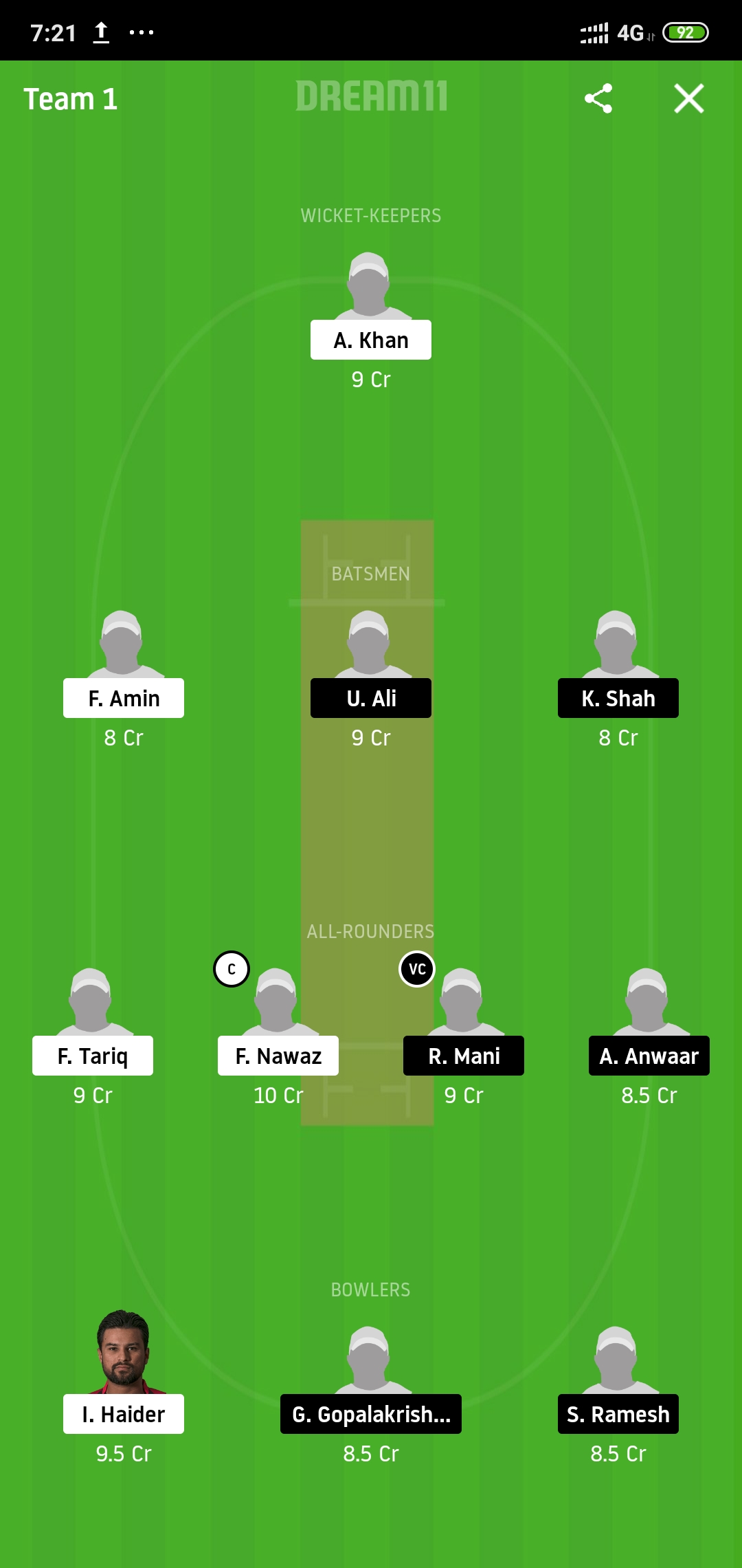 DPS vs SBK Dream11