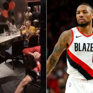 Damian Lillard Bubble Room party
