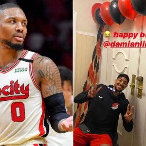 Damian Lillard Bubble room