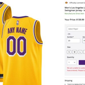 Free Hong Kong NBA Jersey