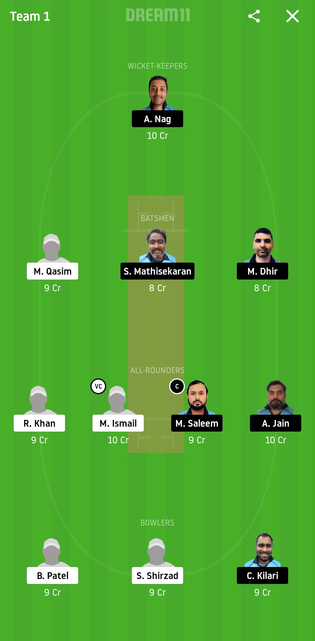 JKP vs HSG Dream11