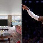 LeBron James bubble room