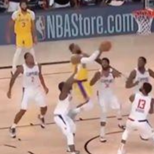 LeBron James game winner