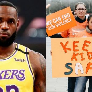 LeBron James tweet gun violence