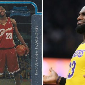 LeBron James rookie card