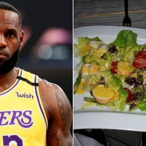 LeBron James Bubble food