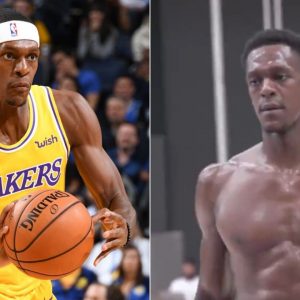 Rajon Rondo jacked