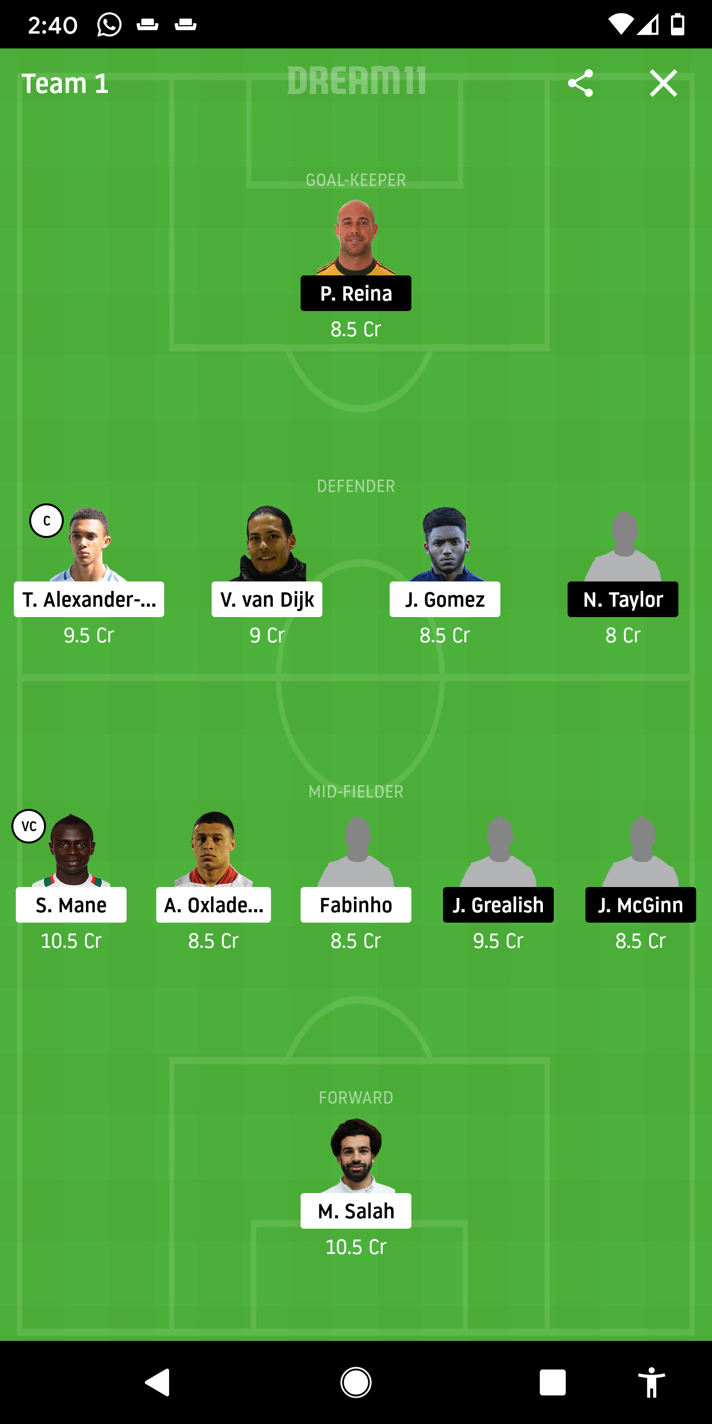 LIV Vs AVL Dream11