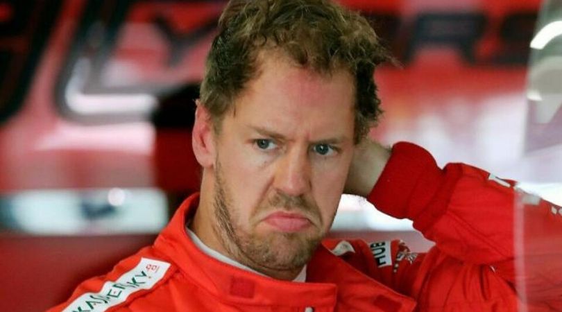 Sebastian Vettel at Ferrari