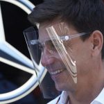 Toto Wolff face shield