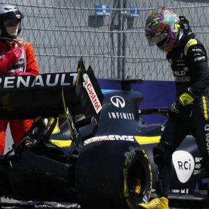 Daniel Ricciardo Accident: Renault driver takes accountability of FP2 crash
