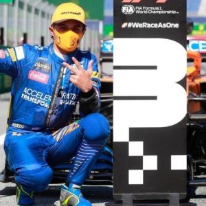 Lando Norris optimistic of McLaren beating Ferrari in the team standings this season