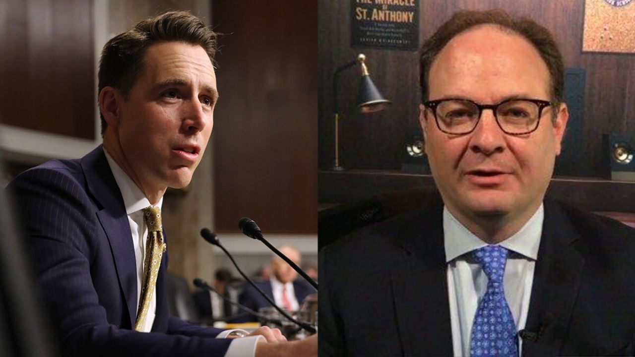 Adrian Wojnarowski abuses senator Josh Hawley