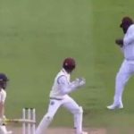 Rahkeem Cornwall catch vs England: Watch West Indian all-rounder grabs stunner at first slip to dismiss Rory Burns