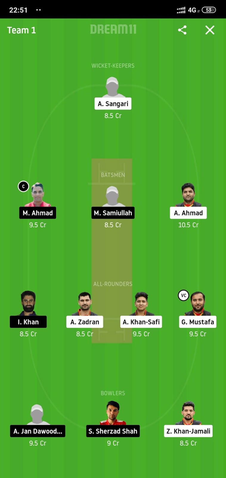PSV vs KSV Dream11