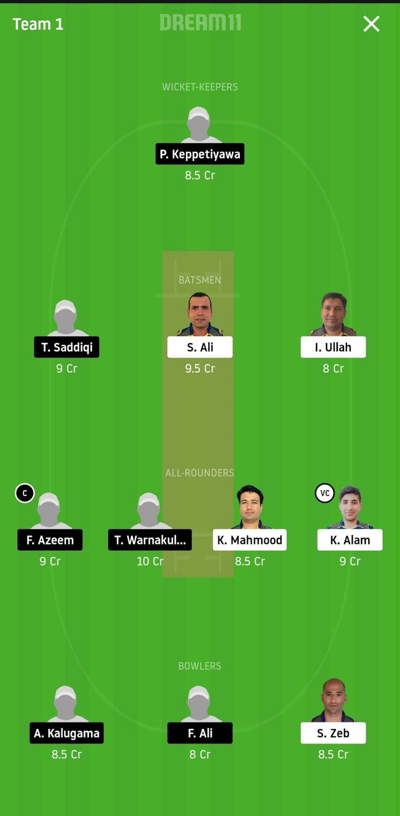 SCC vs SUN Dream11