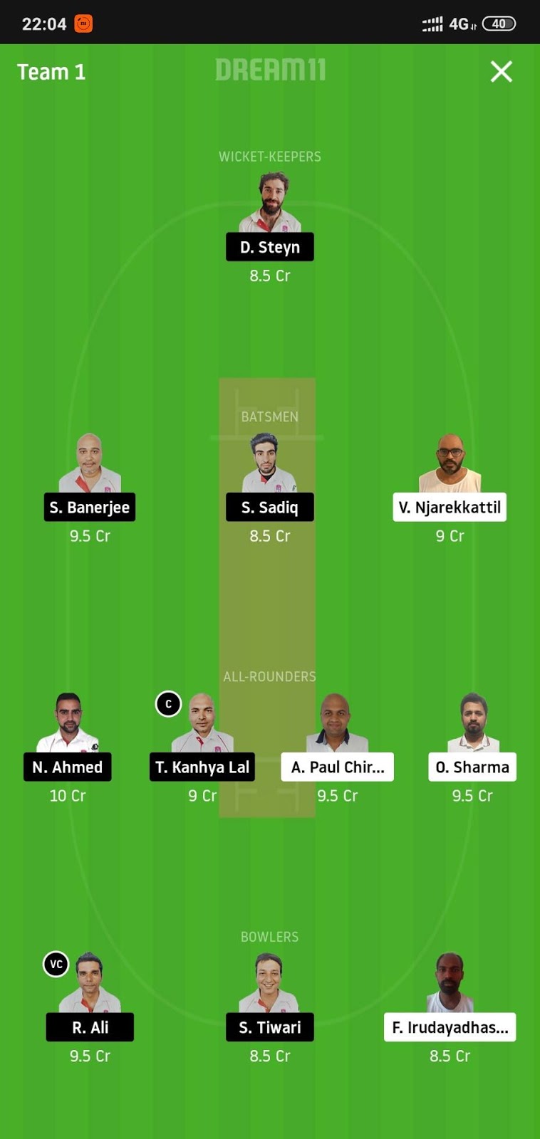 MCC vs BRG Dream11