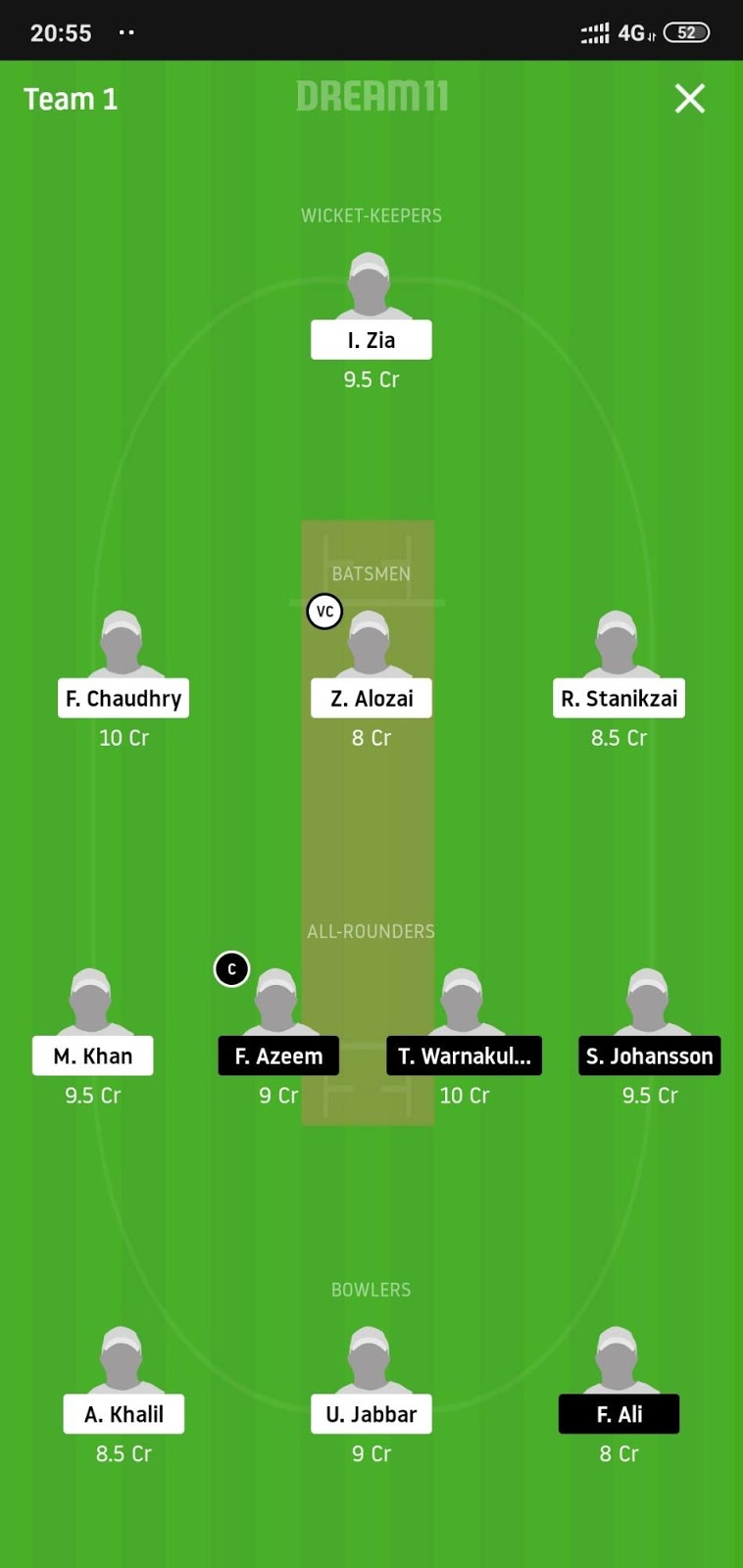 AZ-U23 vs SUN Dream11