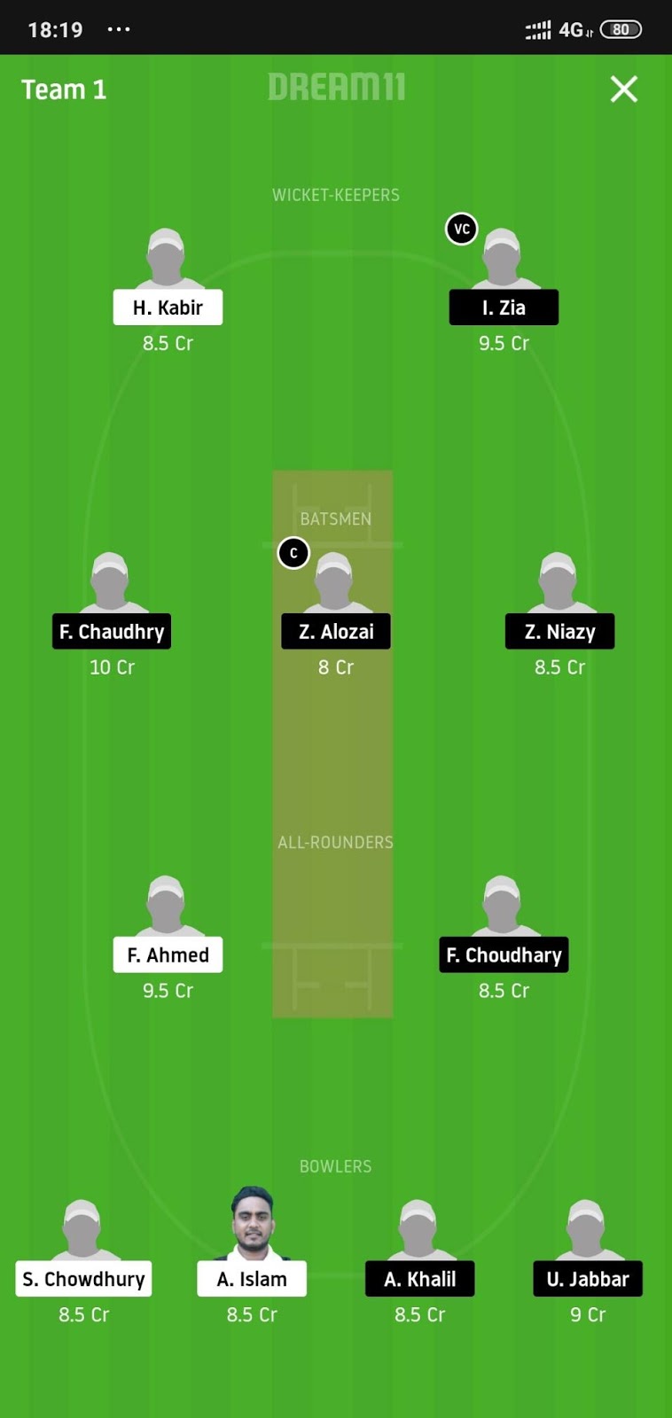 STT vs AZ-U23 Dream11