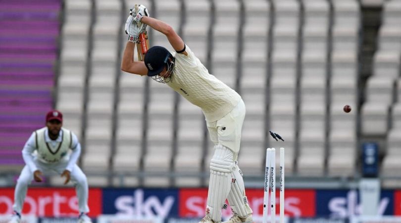 Dom Sibley dismissal vs West Indies: Watch English opener shoulders arms to Shannon Gabriel in Southampton Test