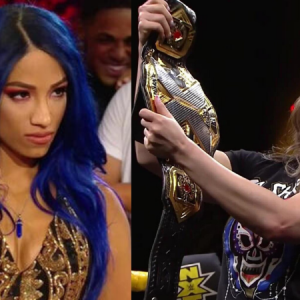 “I will make her into the star” – Sasha Banks on her clash with NXT Women’s Champion Io Shirai