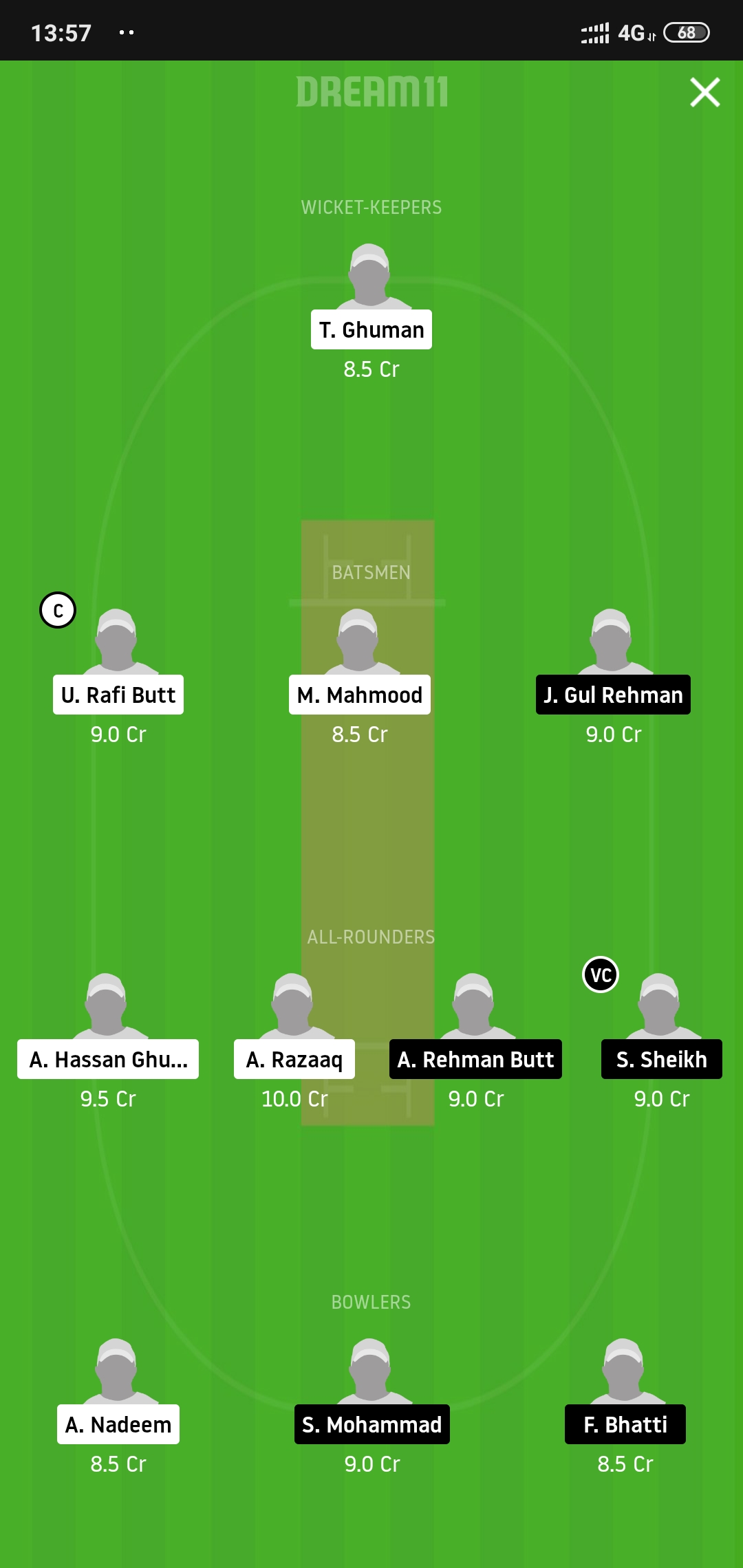 LCC vs OCC Dream11
