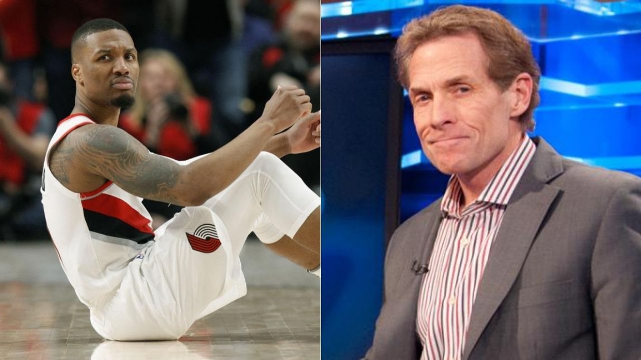 Damian Lillard criticised by Skip Bayless