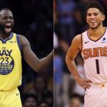 Devin Booker and Draymond Green